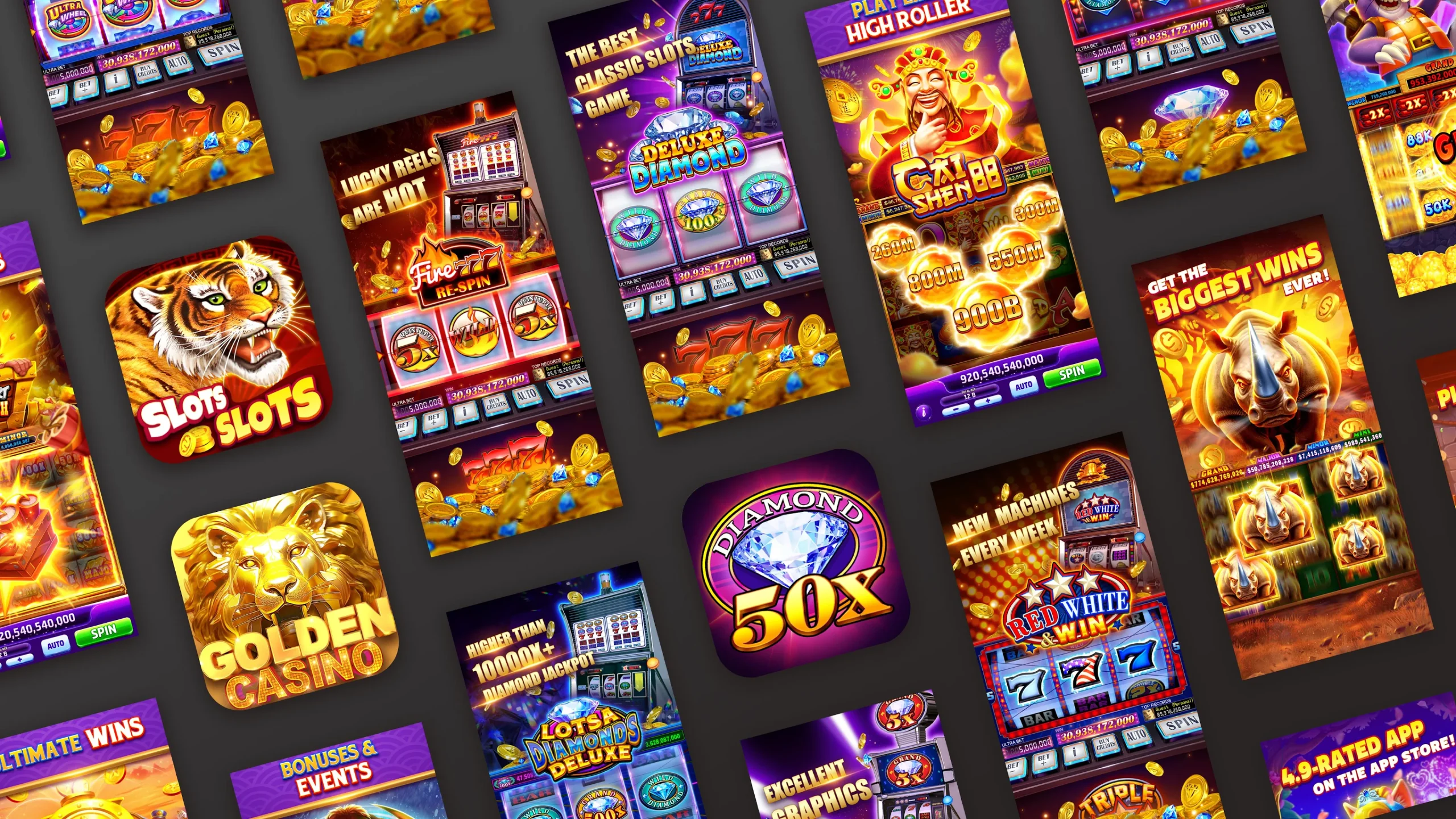 Một số loại slot game phổ biến